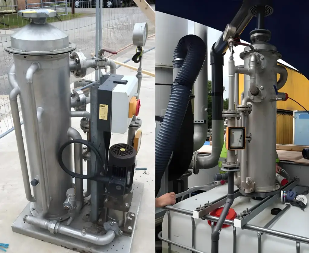 Small V-tex® Scrubber Pilot Plant